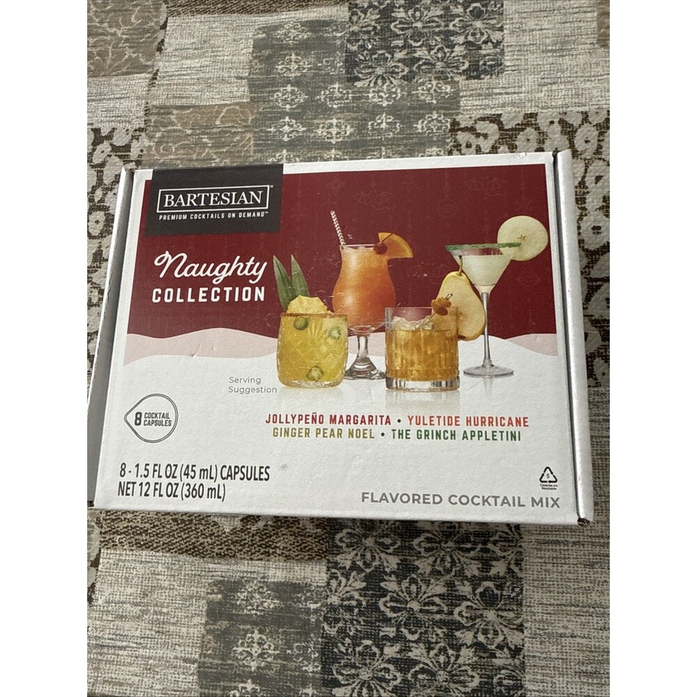 Bartesian Cocktail Variety Pack 8 Flavors New Naughty Collection